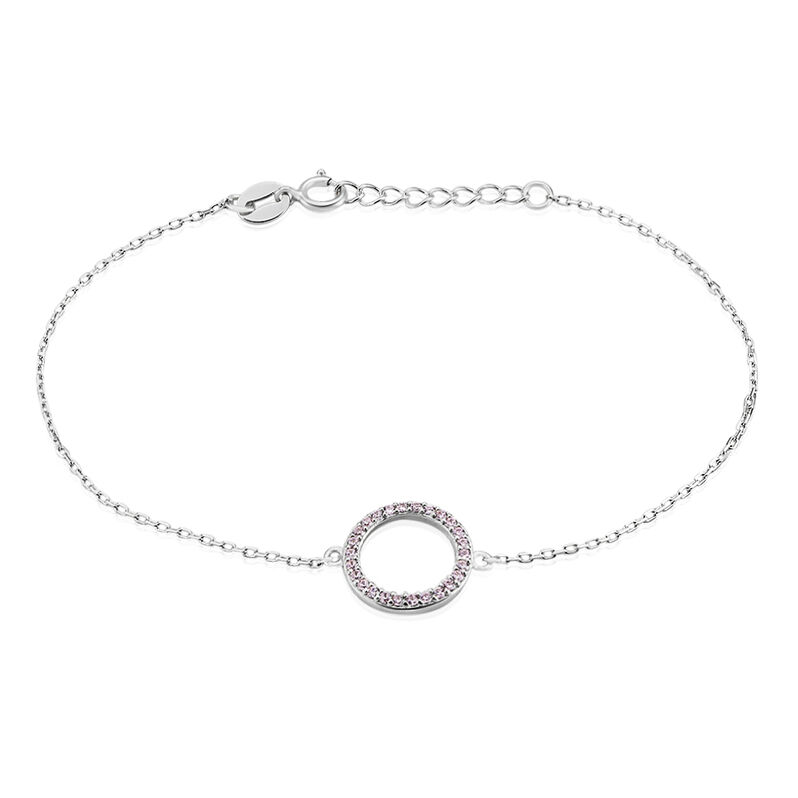 Bracciale Silver Rainbow Argento Rodiato Cubic Zirconia - Spannringe Damen | OROVIVO