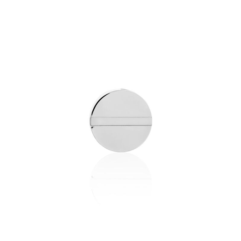 Boucle D'oreille Puce Unitaire Acier Weiss Naomh - Spannringe Damen | OROVIVO