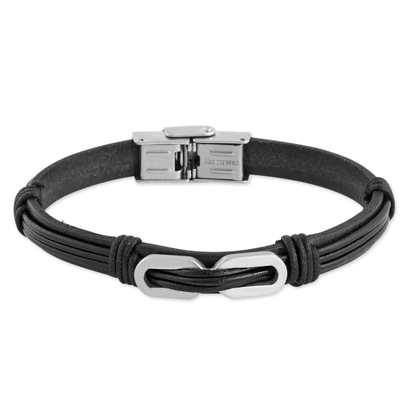 Bracelet Faridahae Acier Blanc - Spannringe Herren | OROVIVO