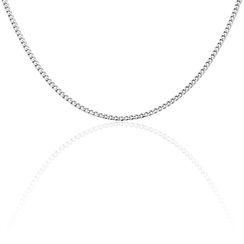 PANZER S 9 Unisex Kette Silber 925 B 3,2 mm - Halsketten Unisex | OROVIVO