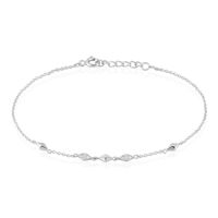 Damenarmband Silber 925 Zirkonia