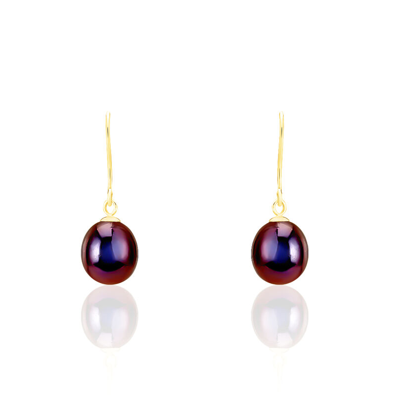 Boucles D'oreilles Or Perle De Culture - Spannringe Damen | OROVIVO
