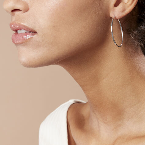 Damen Creolen Silber 925 - Creolen Damen | OROVIVO